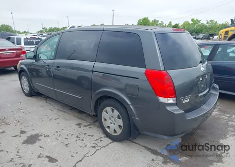 2004 Nissan Quest 3.5 S from USA, damaged, VIN 5N1BV28U94N347280